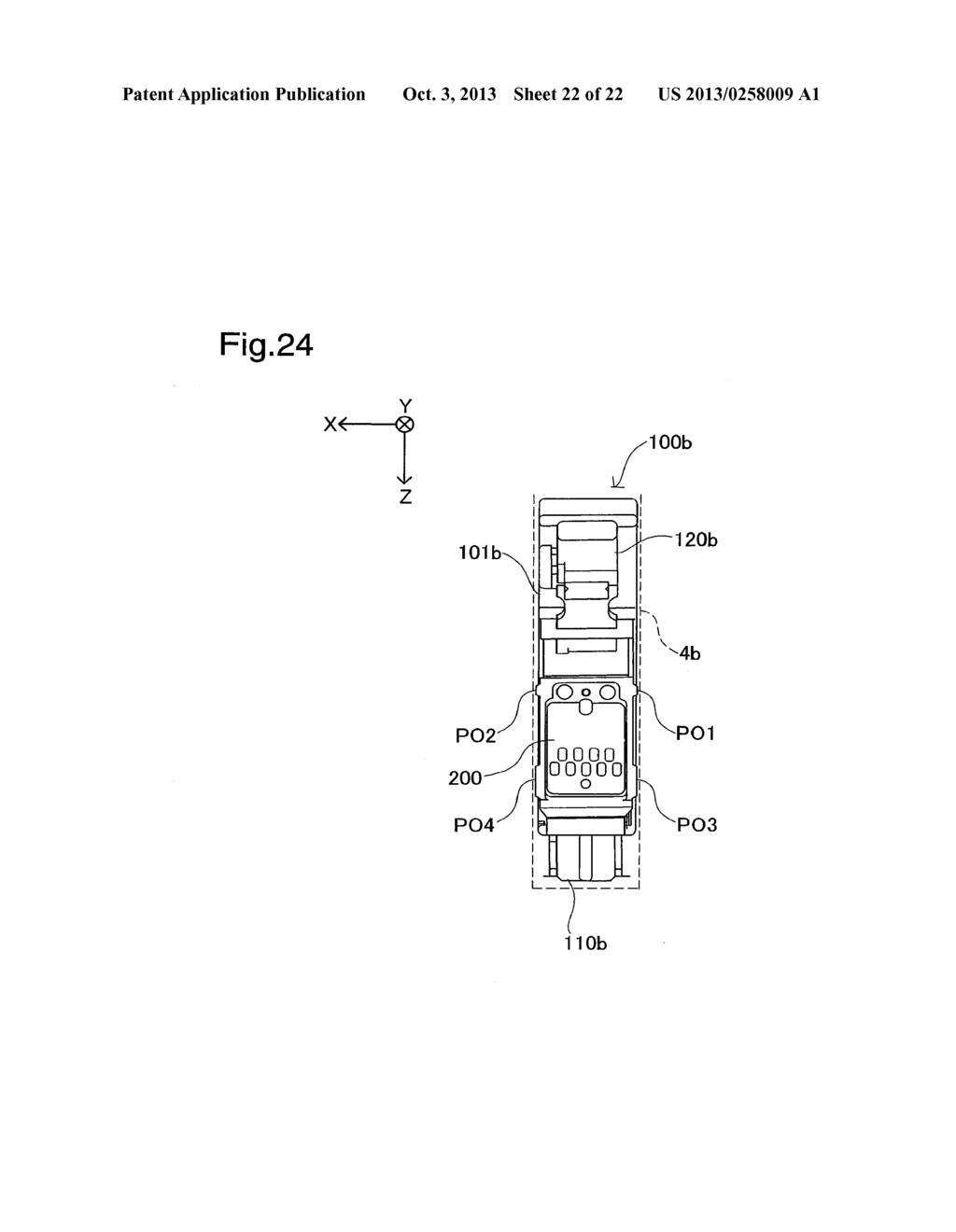 PRINTING MATERIAL CONTAINER, AND BOARD MOUNTED ON PRINTING MATERIAL     CONTAINER - diagram, schematic, and image 23