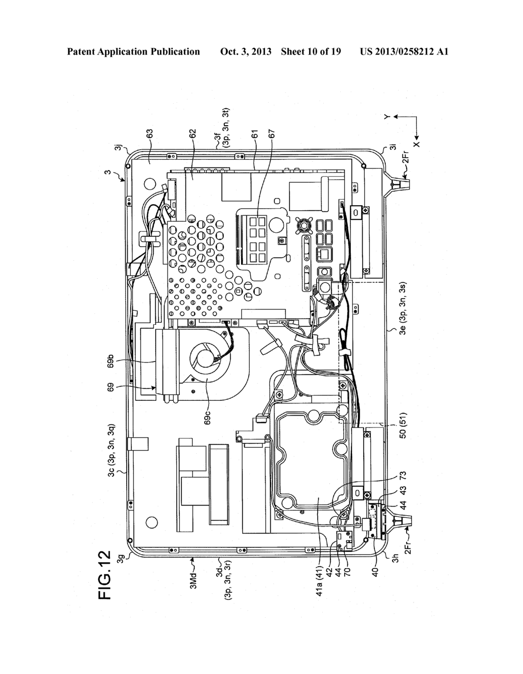 TELEVISION RECEIVER AND ELECTRONIC APPARATUS - diagram, schematic, and image 11