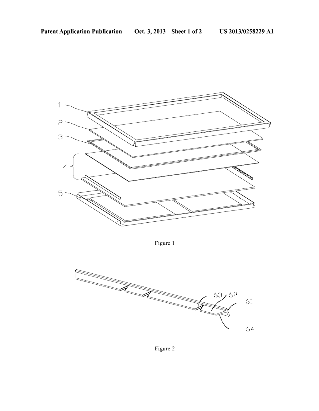 Frame for LCD Device and LCD Device - diagram, schematic, and image 02