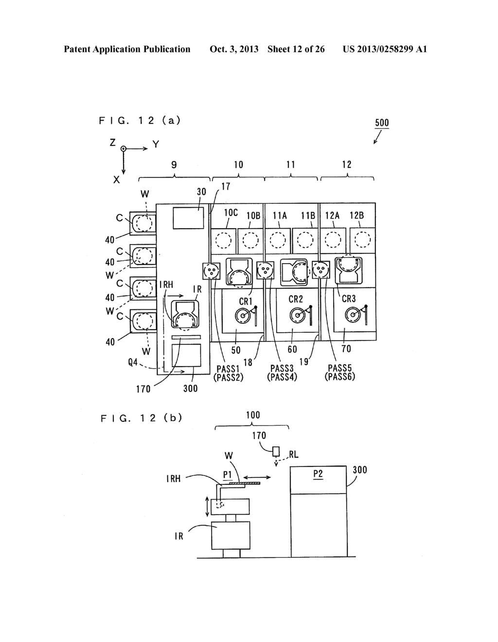 EXPOSURE DEVICE, SUBSTRATE PROCESSING APPARATUS, METHOD FOR EXPOSING     SUBSTRATE AND SUBSTRATE PROCESSING METHOD - diagram, schematic, and image 13