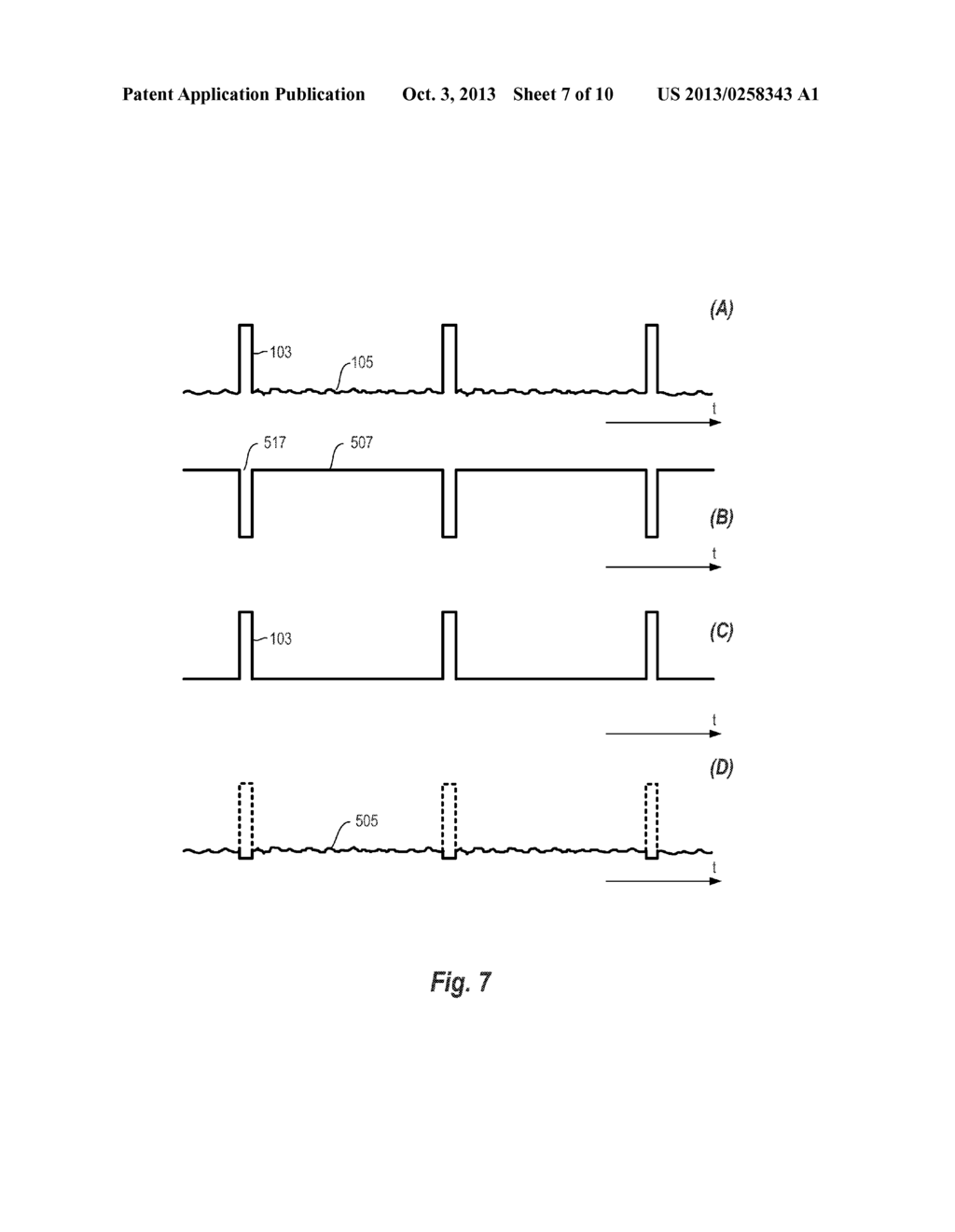 METHOD AND APPARATUS TO IMPROVE SIGNAL-TO-NOISE RATIO OF FT-IR     SPECTROMETERS USING PULSED LIGHT SOURCE - diagram, schematic, and image 08