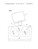 APPARATUS FOR THE NON-DESTRUCTIVE TESTING OF THE INTEGRITY AND/OR     SUITABILITY OF SEALED PACKAGINGS diagram and image