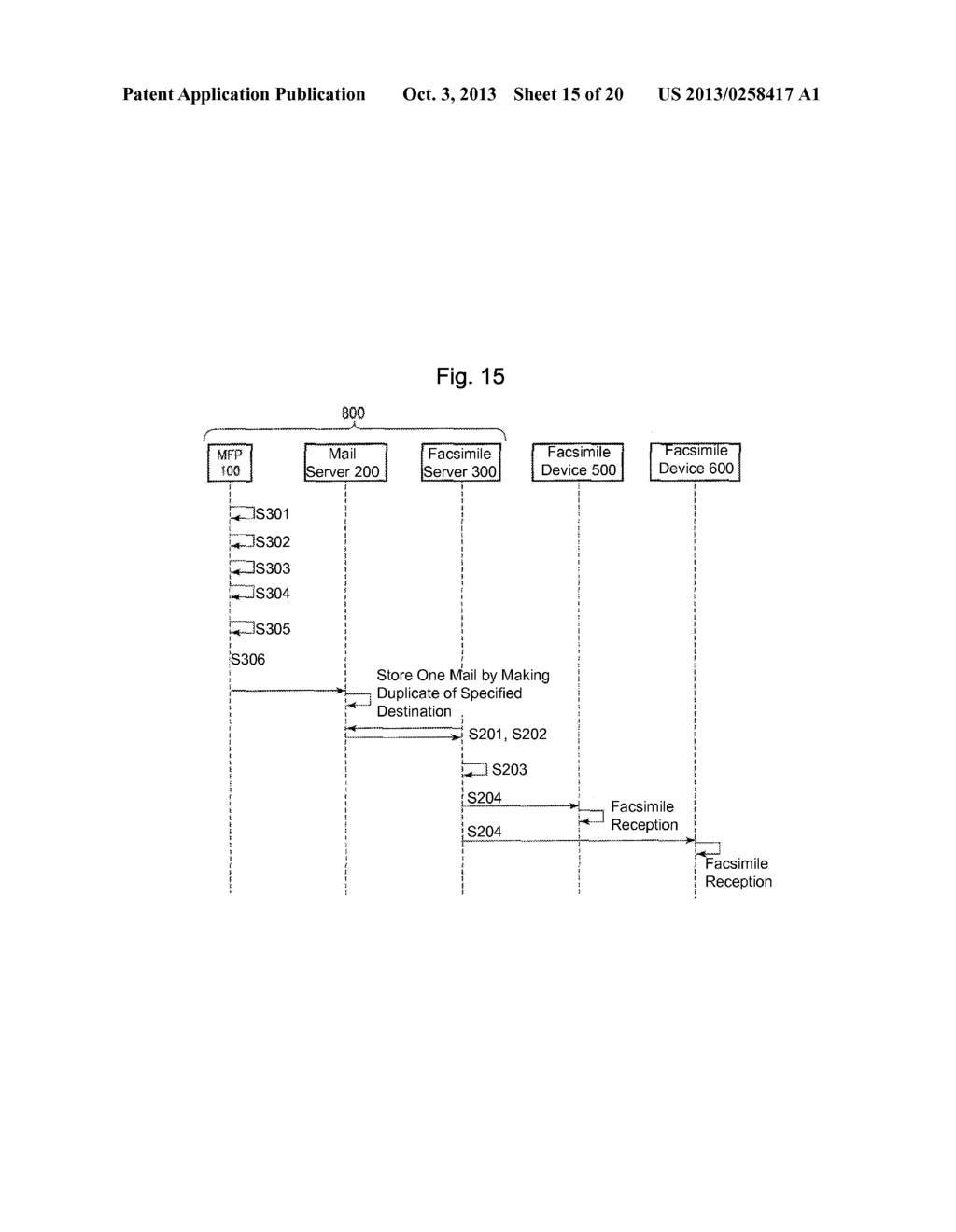 COMMUNICATION DEVICE AND FACSIMILE SYSTEM - diagram, schematic, and image 16