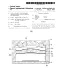 OPTICAL ELEMENT WITH INFRARED ABSORBING LAYER AND LENS MODULE INCLUDING     SAME diagram and image