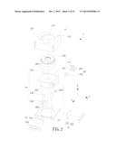 Electromagnetic Driving Device for Lens having an Anti-Tilt Mechanism diagram and image