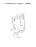 HOUSING, A FASTENING MEMBER THEREOF AND A DISPLAY DEVICE INCORPORATING THE     HOUSING diagram and image