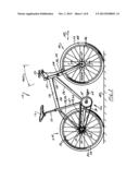 Lighted Bicycle Wheel Hub Assembly diagram and image