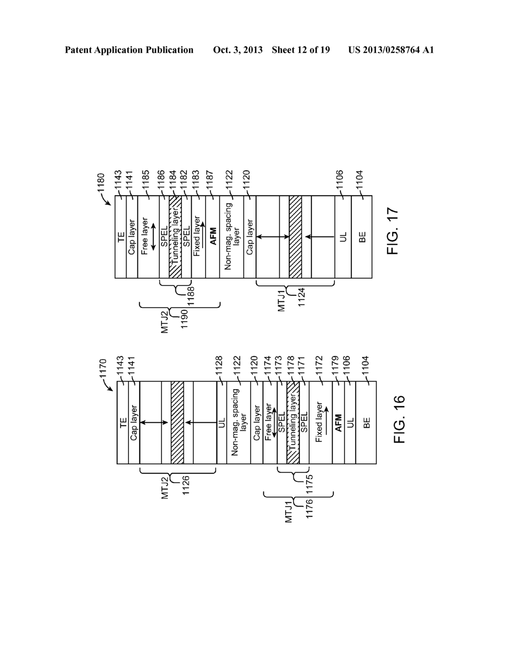 MULTI-STATE SPIN-TORQUE TRANSFER MAGNETIC RANDOM ACCESS MEMORY - diagram, schematic, and image 13