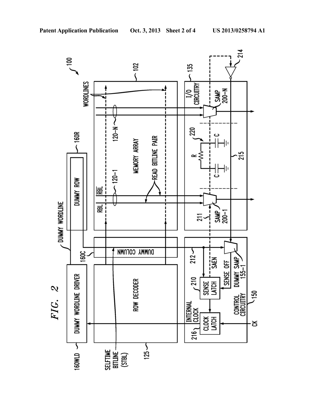 MEMORY DEVICE HAVING CONTROL CIRCUITRY FOR SENSE AMPLIFIER REACTION TIME     TRACKING - diagram, schematic, and image 03