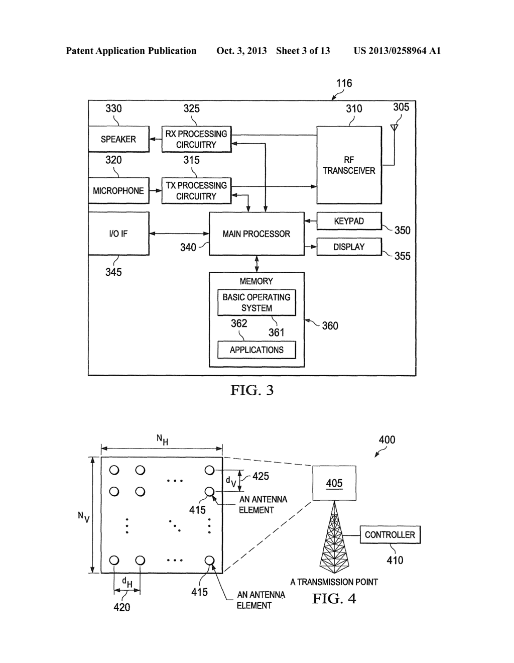 APPARATUS AND METHOD FOR CHANNEL-STATE-INFORMATION PILOT DESIGN FOR AN     ADVANCED WIRELESS NETWORK - diagram, schematic, and image 04