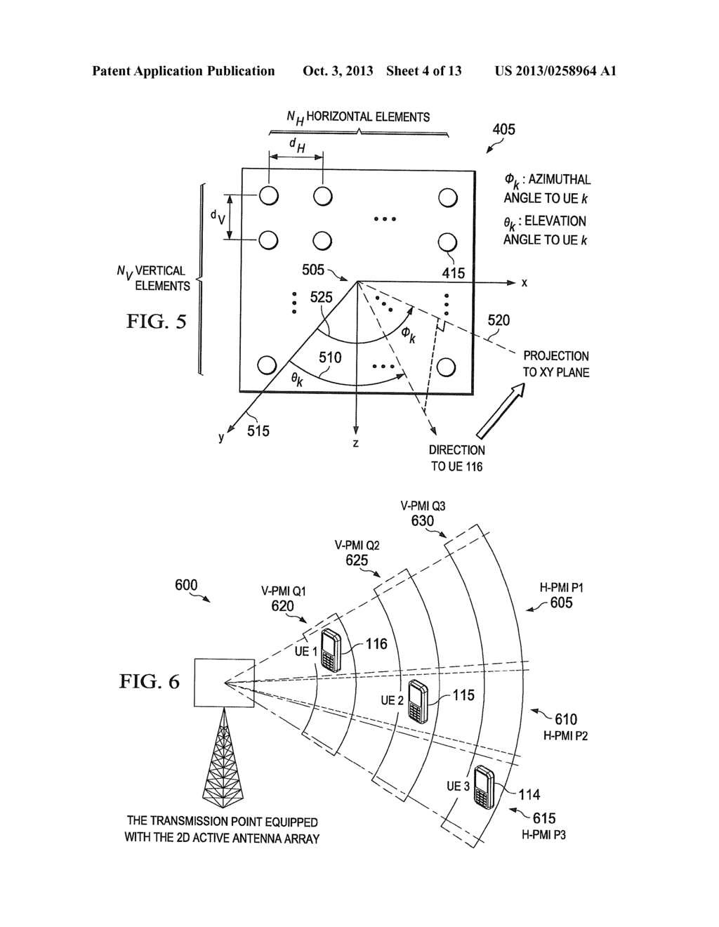 APPARATUS AND METHOD FOR CHANNEL-STATE-INFORMATION PILOT DESIGN FOR AN     ADVANCED WIRELESS NETWORK - diagram, schematic, and image 05