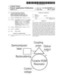 TUNABLE OPTO-ELECTRONIC OSCILLATOR HAVING OPTICAL RESONATOR FILTER     OPERATING AT SELECTED MODULATION SIDEBAND diagram and image