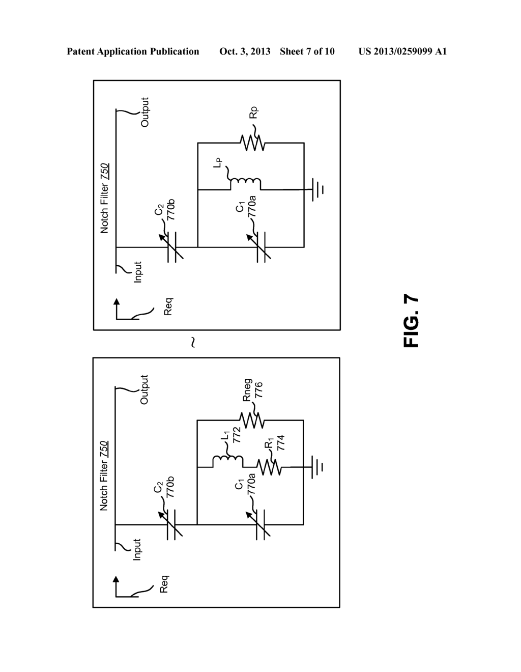 TUNABLE NOTCH FILTER USING FEEDBACK THROUGH AN EXISTING FEEDBACK RECEIVER - diagram, schematic, and image 08