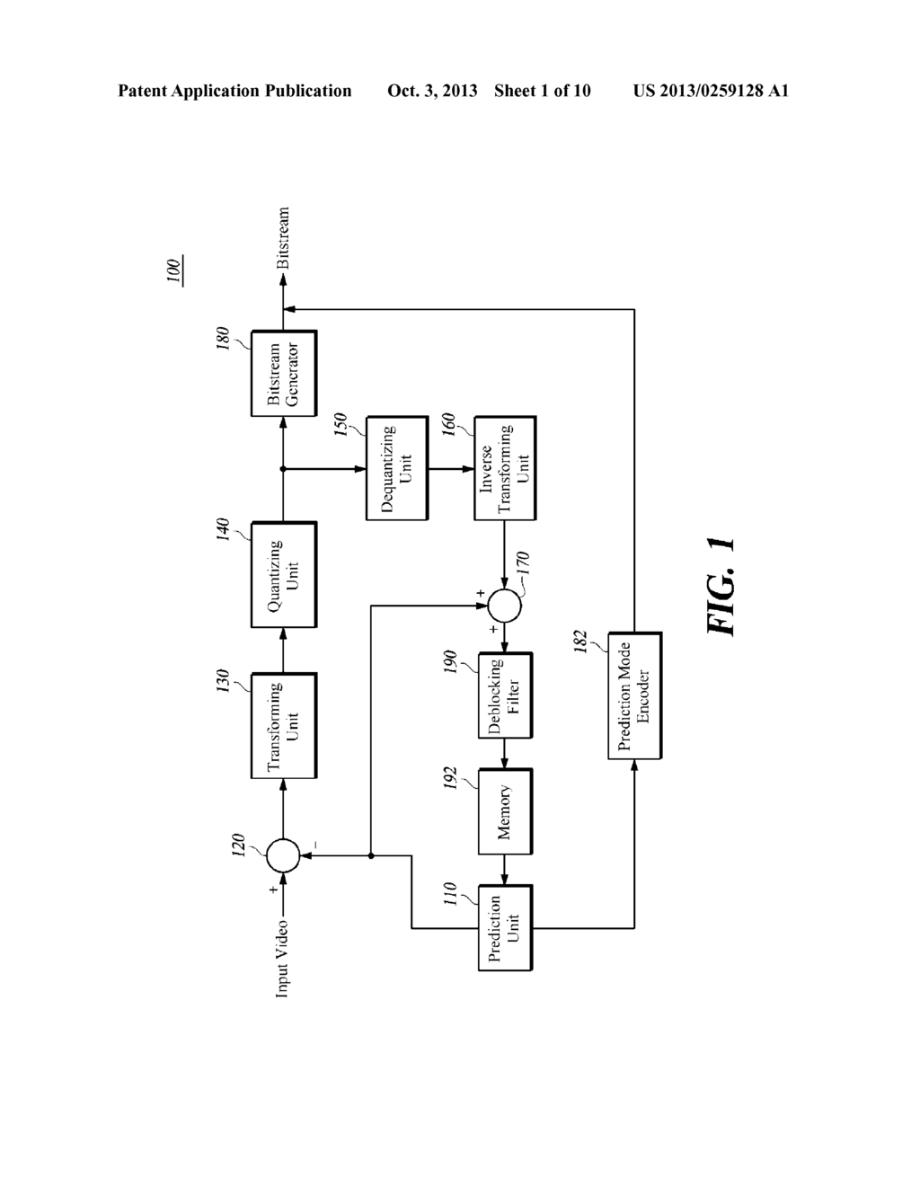METHOD AND APPARATUS FOR ENCODING/DECODING IMAGES TO MINIMIZE REDUNDANCY     OF INTRA-PREDICTION MODE - diagram, schematic, and image 02