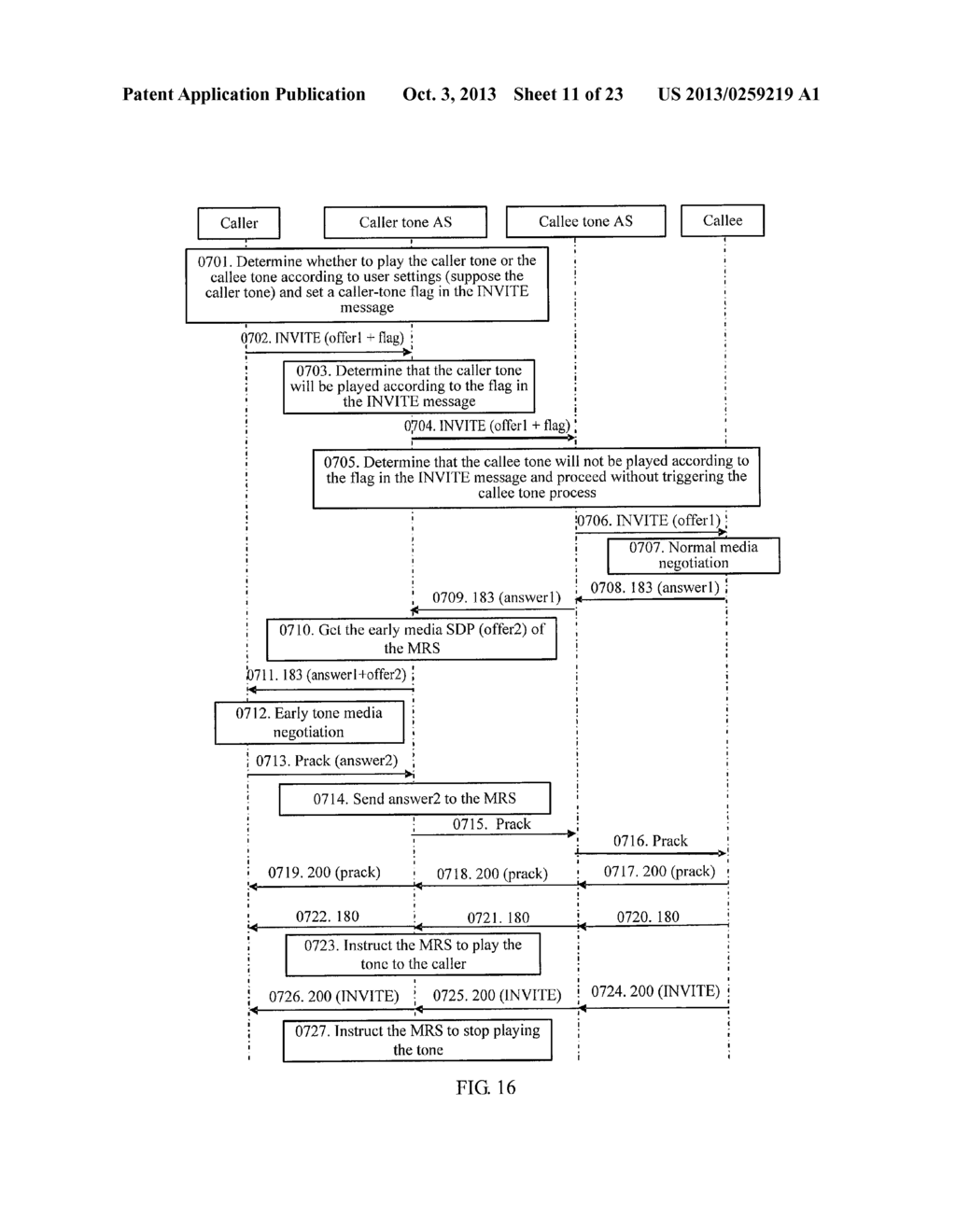 METHOD, SYSTEM AND APPARATUS FOR IMPLEMENTING MULTIMEDIA RING BACK TONE     SERVICE - diagram, schematic, and image 12
