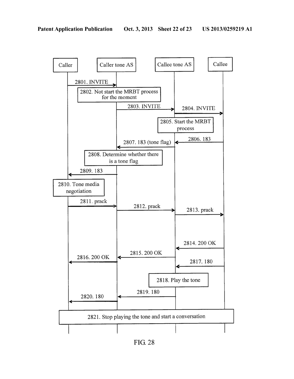 METHOD, SYSTEM AND APPARATUS FOR IMPLEMENTING MULTIMEDIA RING BACK TONE     SERVICE - diagram, schematic, and image 23