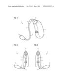 HEARING INSTRUMENT WITH FLEXIBLE EARPIECE TUBE CONNECTION, EARPIECE, AND     HOUSING diagram and image