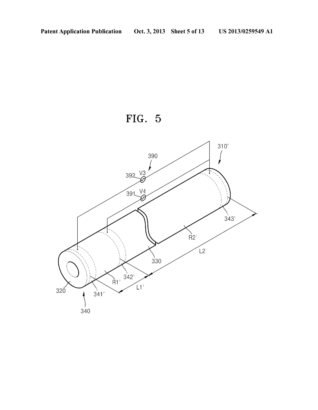 HEATING ROLLER HAVING RESISTIVE HEATING ELEMENT AND FUSING DEVICE     INCLUDING HEATING ROLLER - diagram, schematic, and image 06