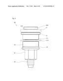 FASTENING MEMBER AND COMPRESSOR APPARATUS diagram and image