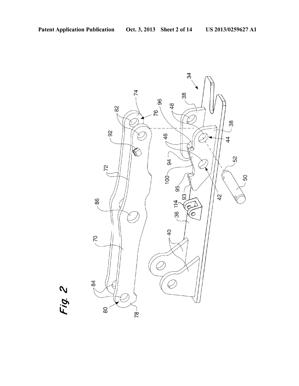 Stiff Link Thumb with Dampener - diagram, schematic, and image 03