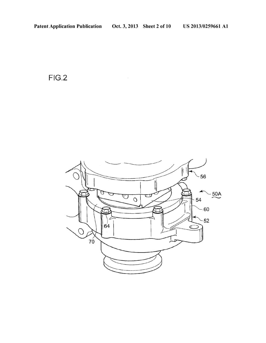 SEALING STRUCTURE FOR TURBOCHARGER HOUSING - diagram, schematic, and image 03