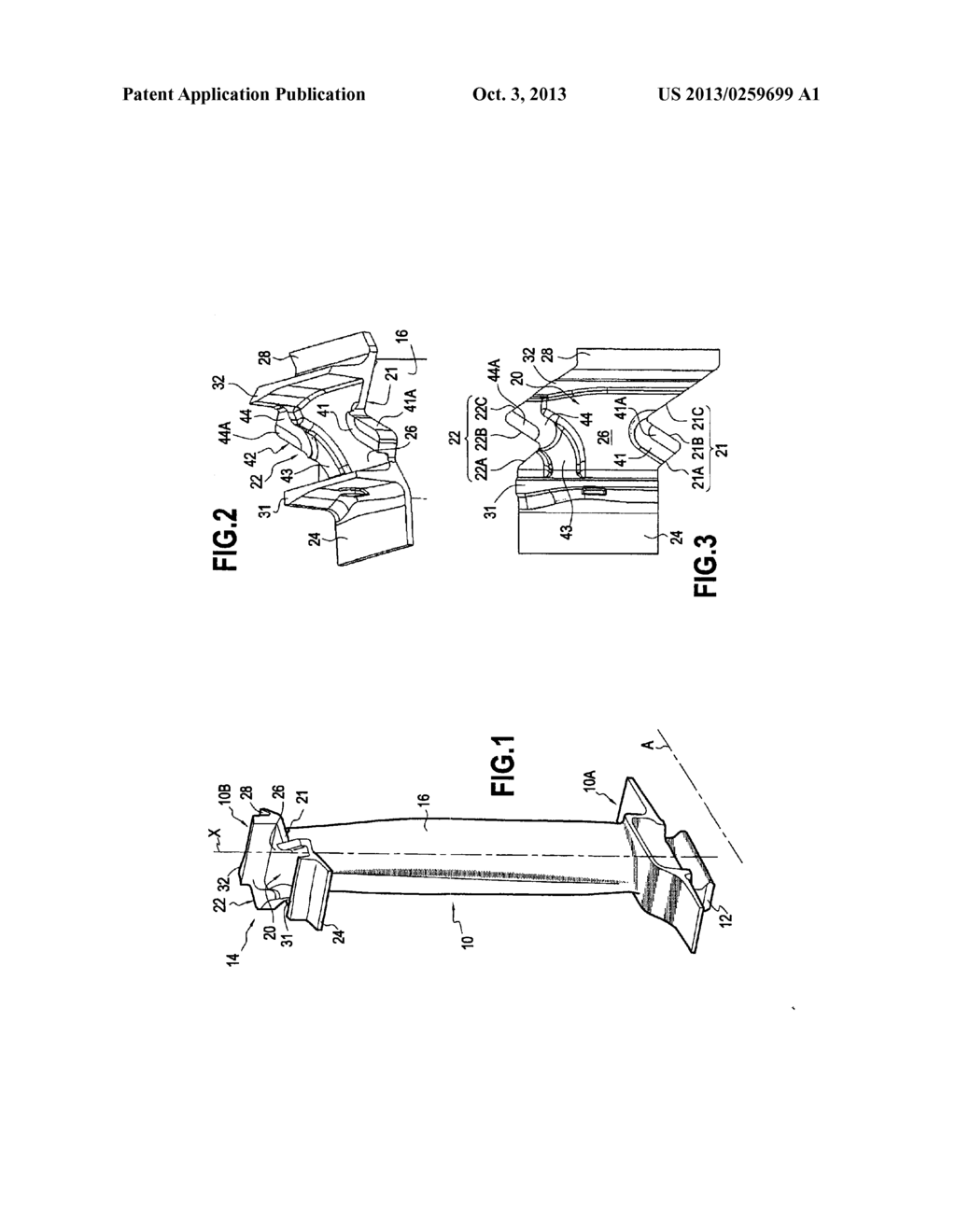 MOVABLE BLADE FOR A TURBOMACHINE - diagram, schematic, and image 02