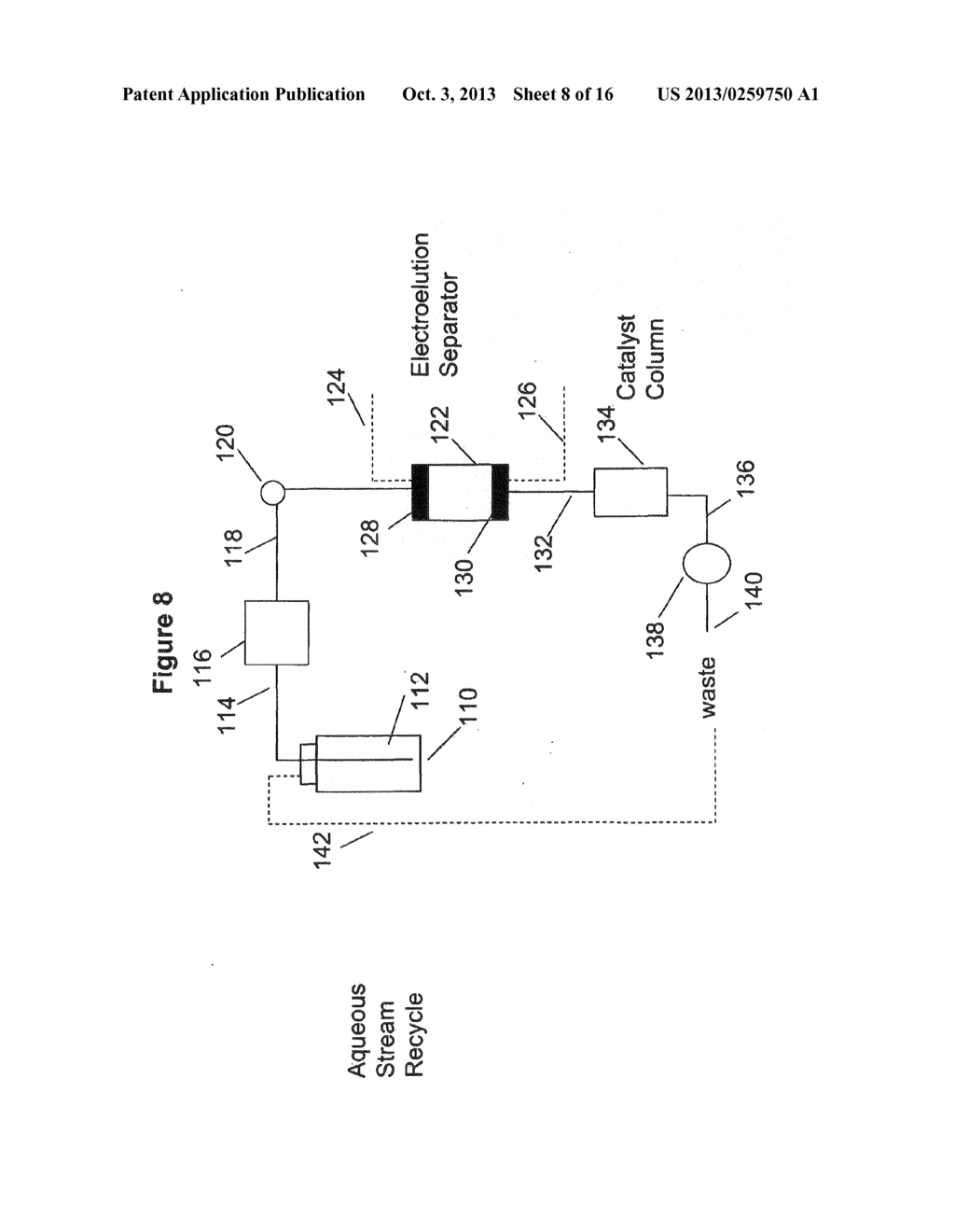 ION CHROMATOGRAPHY SYSTEMS WITH FLOW-DELAY ELUENT RECYCLE - diagram, schematic, and image 09