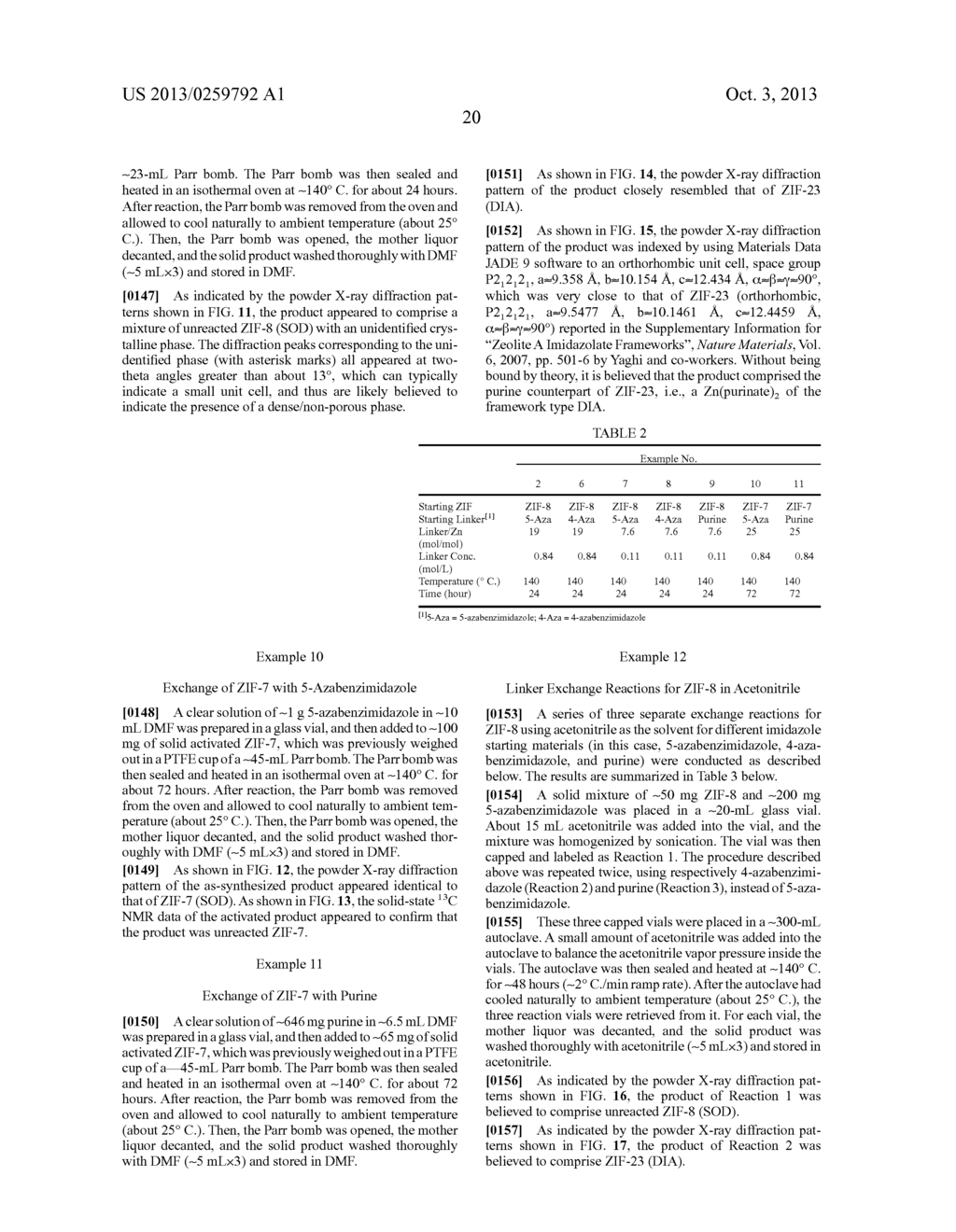 EMM19star NOVEL ZEOLITIC IMIDAZOLATE FRAMEWORK MATERIAL, METHODS FOR     MAKING SAME, AND USES THEREOF - diagram, schematic, and image 47