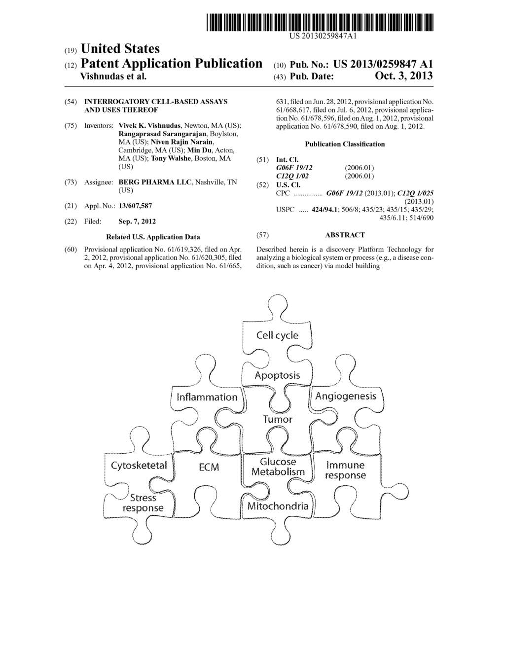 INTERROGATORY CELL-BASED ASSAYS AND USES THEREOF - diagram, schematic, and image 01