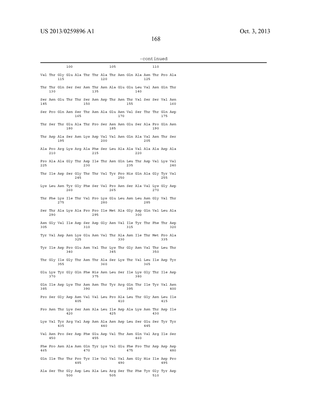 Stable Immunogenic Compositions of Staphylococcus Aureus Antigens - diagram, schematic, and image 274