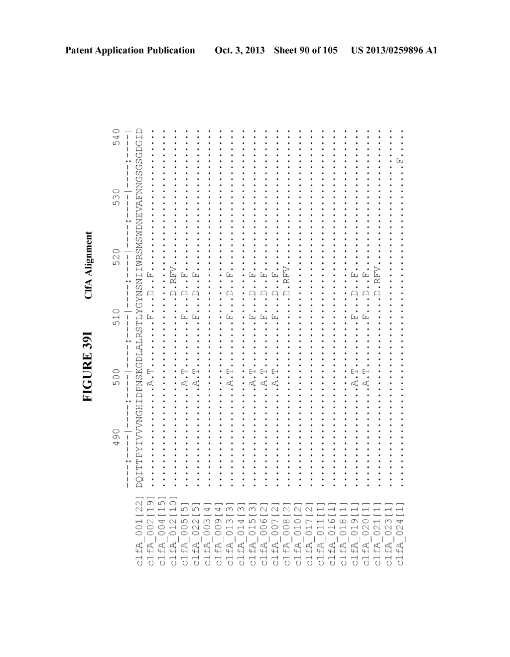 Stable Immunogenic Compositions of Staphylococcus Aureus Antigens - diagram, schematic, and image 91