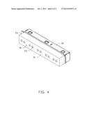 MOLD FOR MANUFACTURING I/O PORT OF COMPUTER FRONT PANEL diagram and image