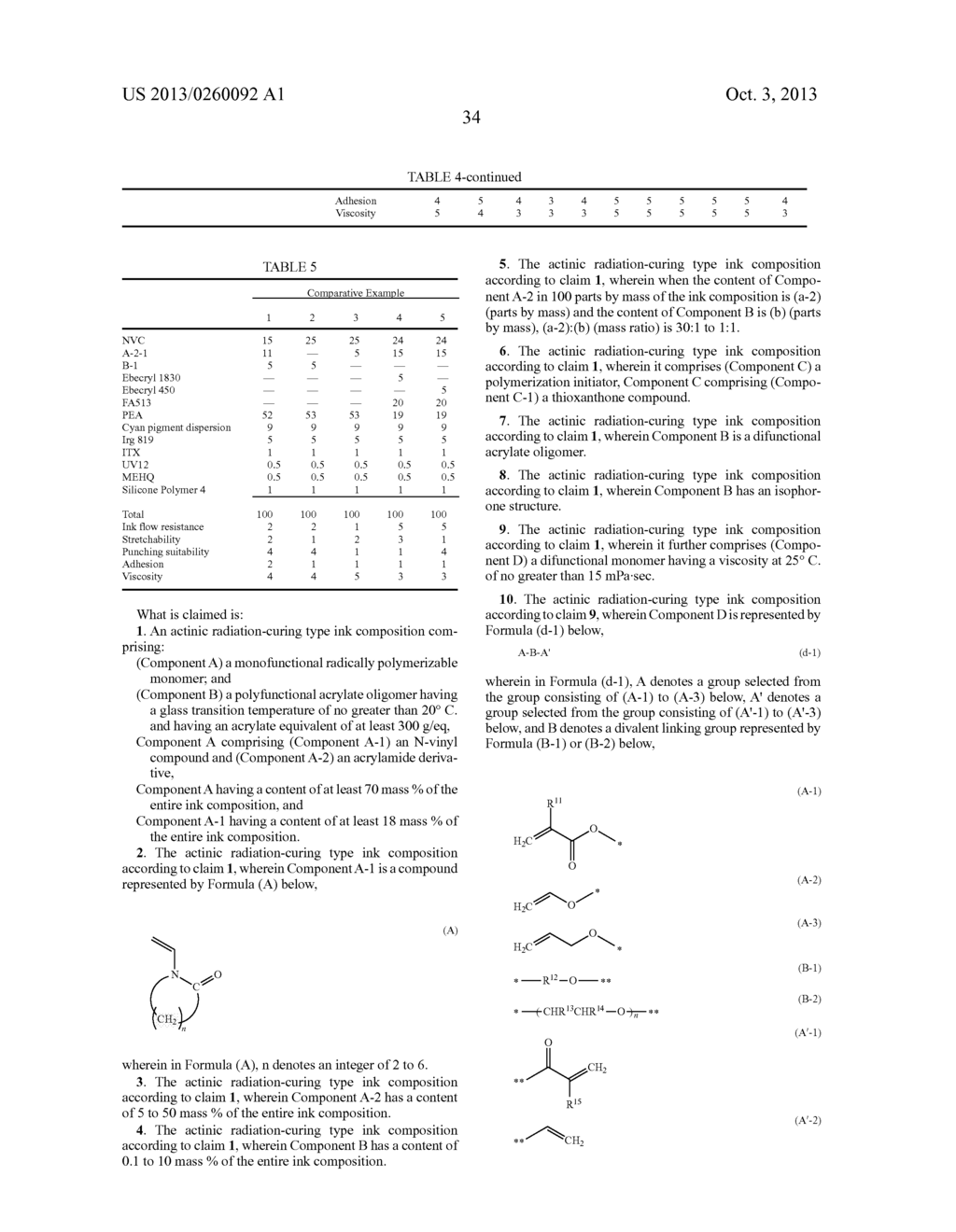 ACTINIC RADIATION-CURING TYPE INK COMPOSITION, INKJET RECORDING METHOD,     DECORATIVE SHEET, DECORATIVE SHEET MOLDED PRODUCT, PROCESS FOR PRODUCING     IN-MOLD MOLDED ARTICLE, AND IN-MOLD MOLDED ARTICLE - diagram, schematic, and image 35