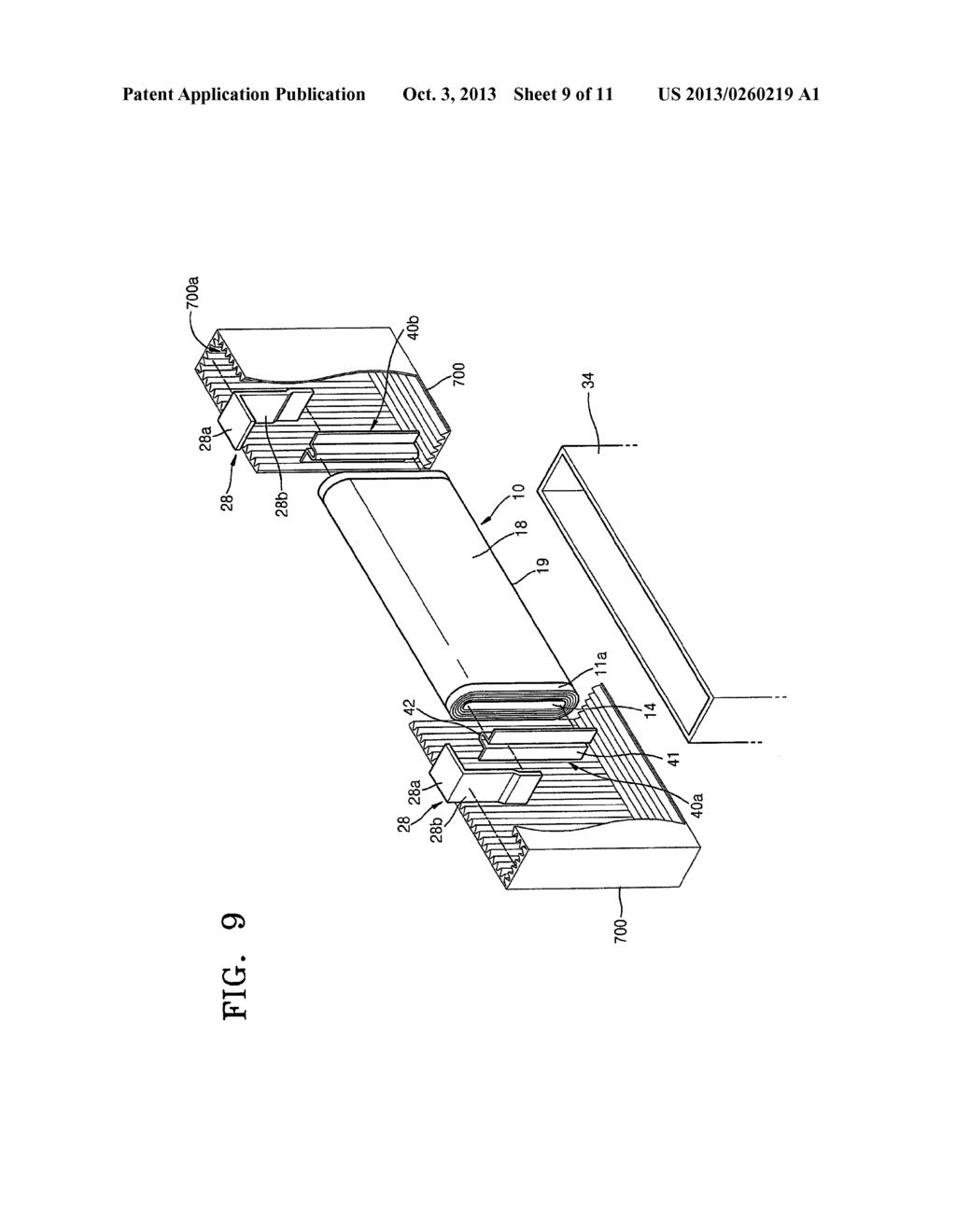 SECONDARY BATTERY - diagram, schematic, and image 10