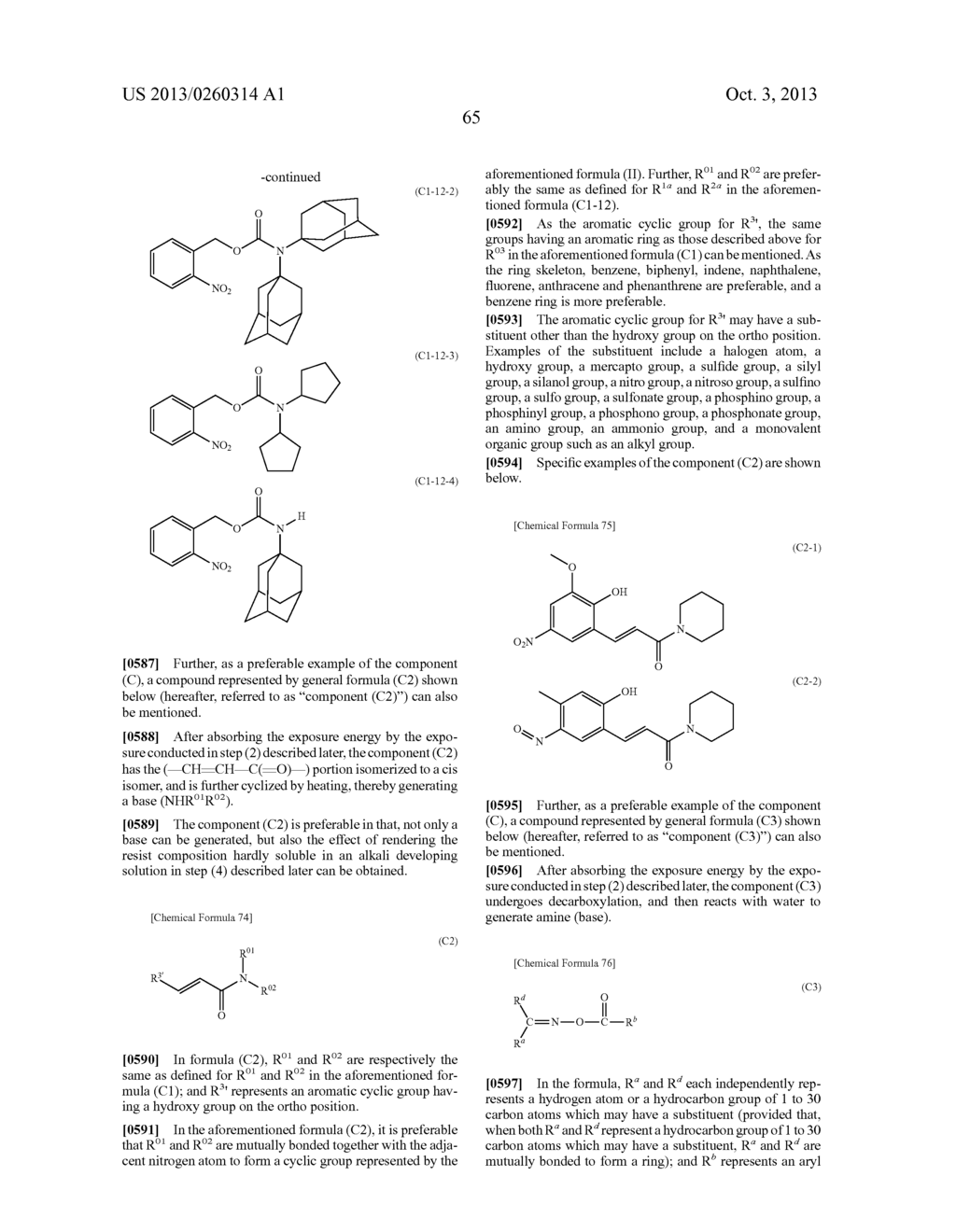 RESIST COMPOSITION, METHOD OF FORMING RESIST PATTERN, COMPOUND AND     POLYMERIC COMPOUND - diagram, schematic, and image 67