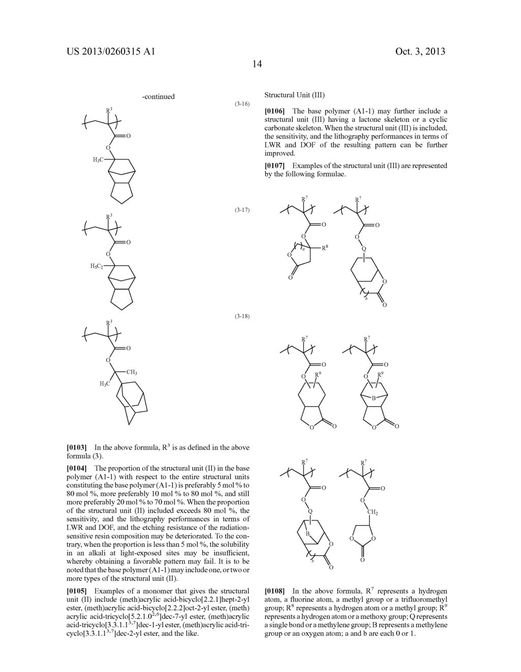 RADIATION-SENSITIVE RESIN COMPOSITION, PATTERN-FORMING METHOD, POLYMER,     AND COMPOUND - diagram, schematic, and image 15
