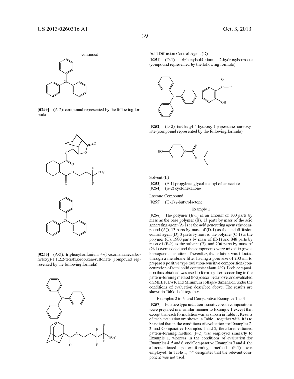 RADIATION-SENSITIVE RESIN COMPOSITION AND RADIATION-SENSITIVE ACID     GENERATING AGENT - diagram, schematic, and image 40