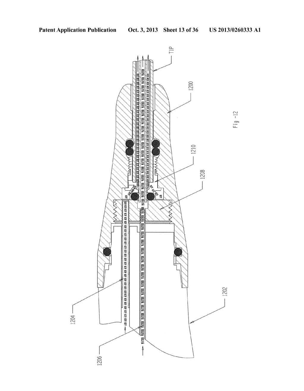 SEAMLESS AIR/WATER DENTAL SYRINGE TIP ADAPTER SYSTEMS AND CONVERSION     METHODS - diagram, schematic, and image 14