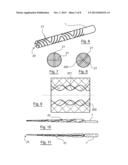 Endodontic instrument, the active portion of which has a slot forming a     passage for a fluid. diagram and image