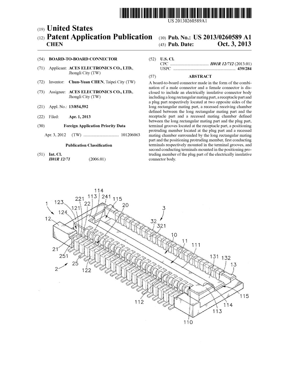 BOARD-TO-BOARD CONNECTOR - diagram, schematic, and image 01