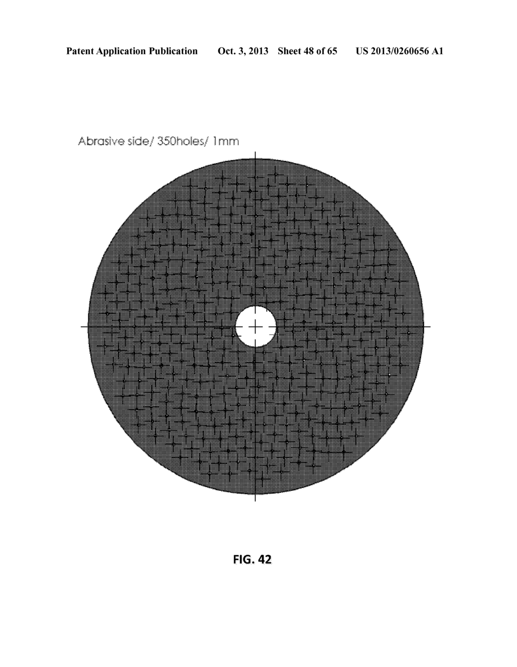 ABRASIVE ARTICLE HAVING A NON-UNIFORM DISTRIBUTION OF OPENINGS - diagram, schematic, and image 49