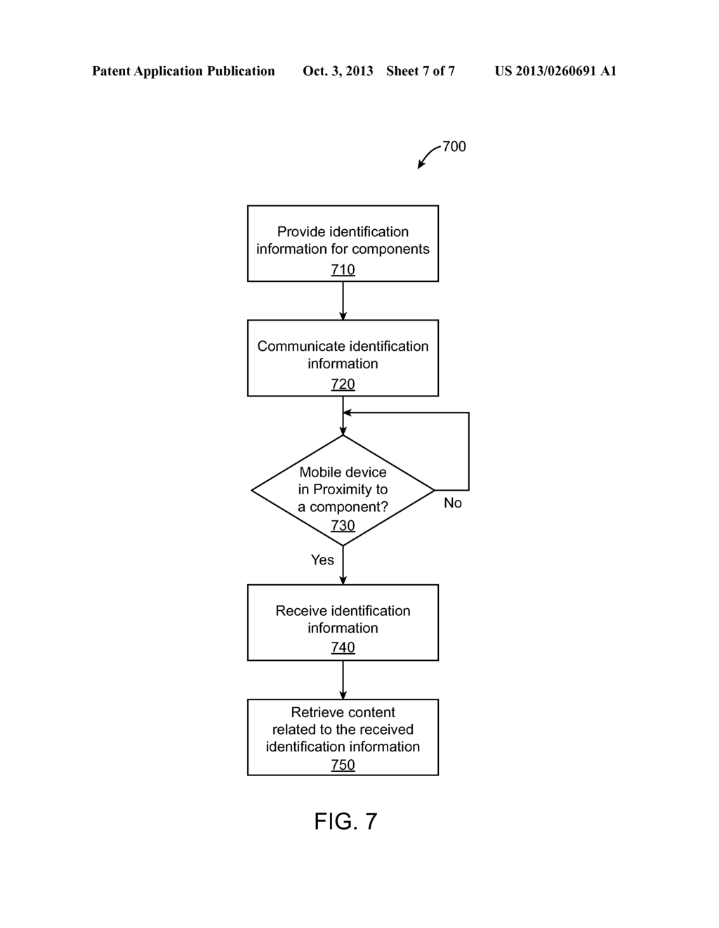 CONTENT IDENTIFICATION AND RETRIEVAL BASED ON DEVICE COMPONENT PROXIMITY - diagram, schematic, and image 08