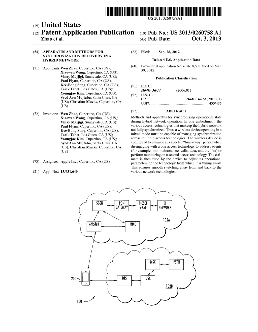 APPARATUS AND METHODS FOR SYNCHRONIZATION RECOVERY IN A HYBRID NETWORK - diagram, schematic, and image 01