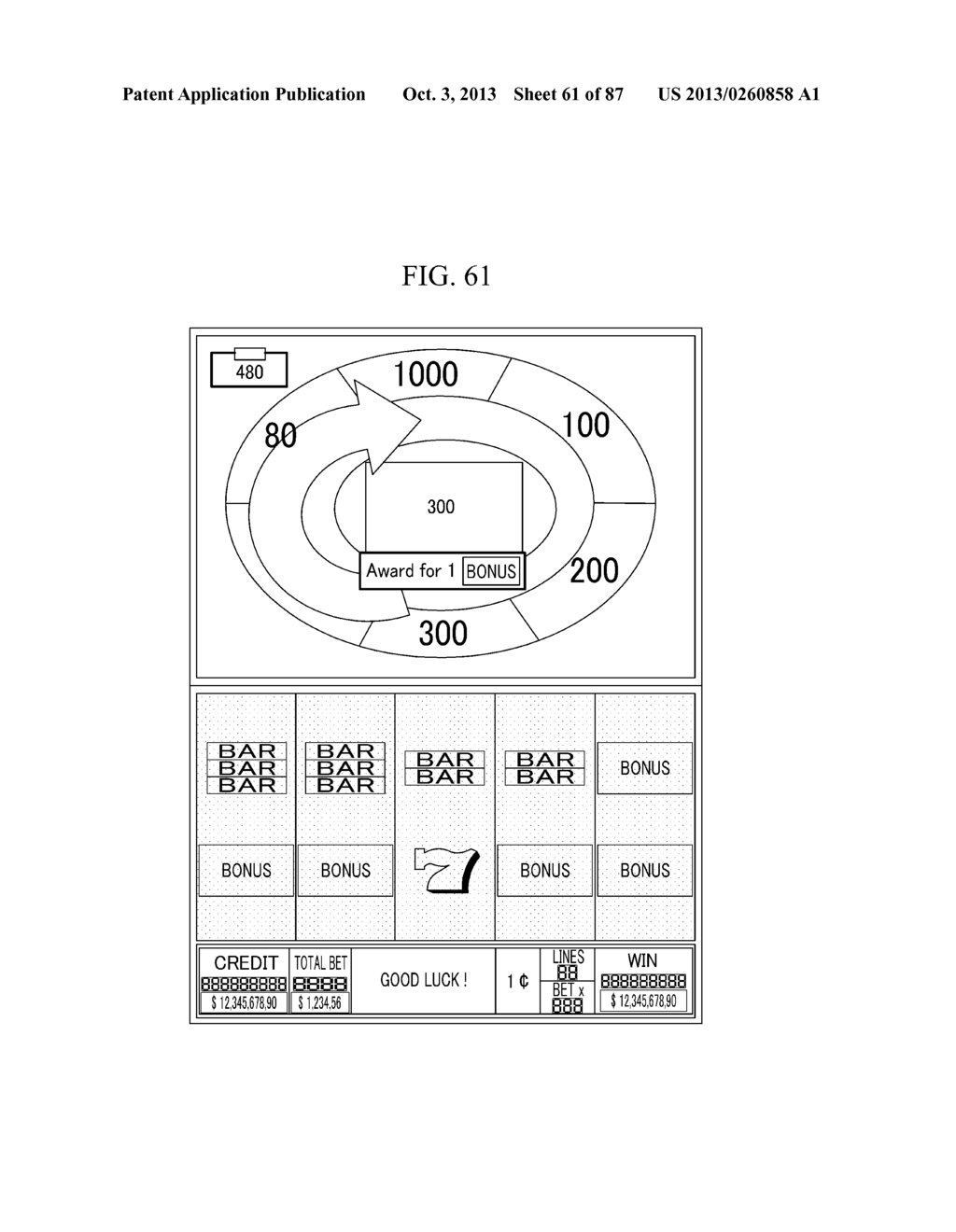 REEL FOR GAMING MACHINE AND GAMING MACHINE INCLUDING THE SAME - diagram, schematic, and image 62