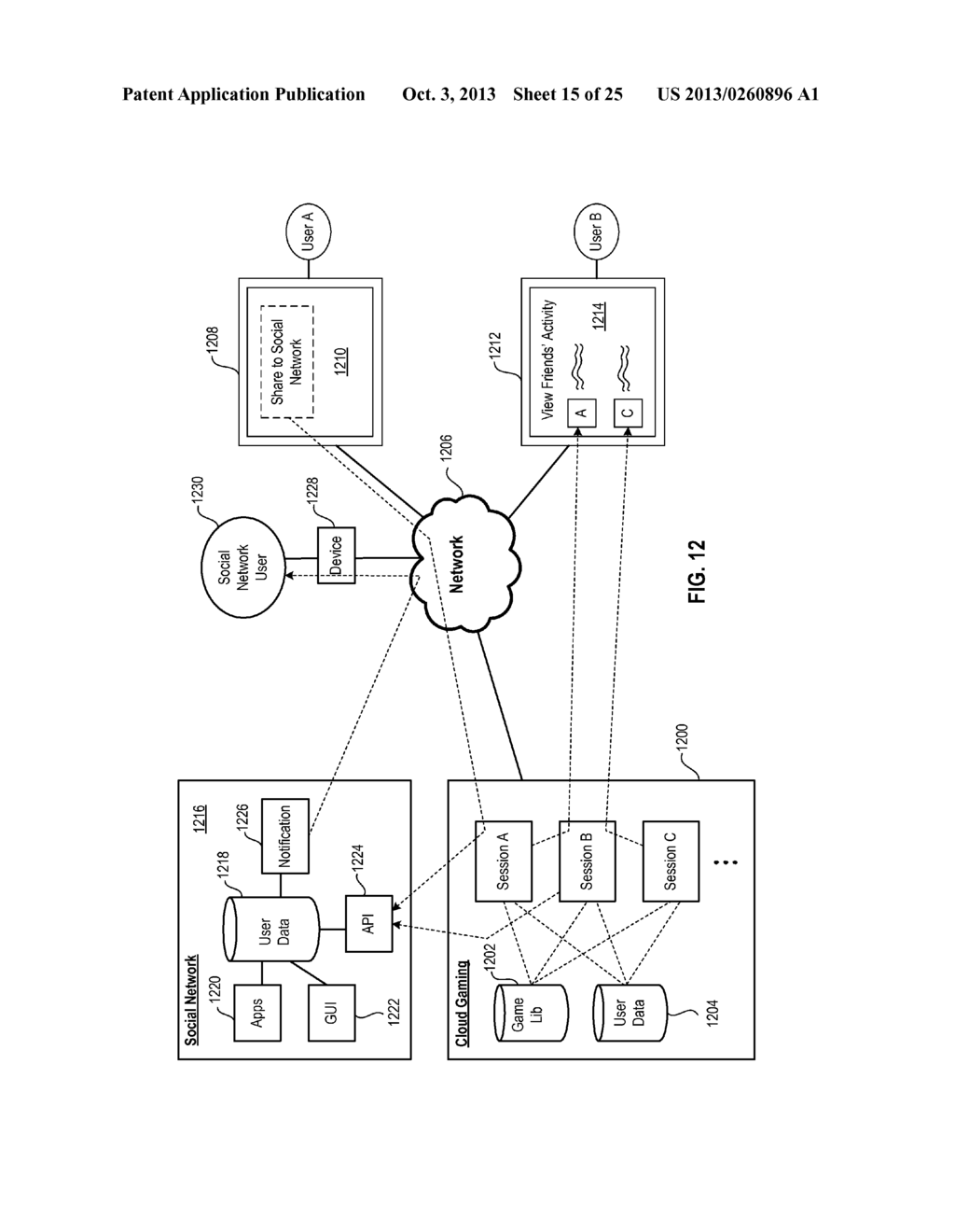 SHARING RECORDED GAMEPLAY TO A SOCIAL GRAPH - diagram, schematic, and image 16