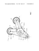 TENSIONER AND ENDLESS DRIVE ARRANGEMENT diagram and image