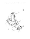 TENSIONER AND ENDLESS DRIVE ARRANGEMENT diagram and image