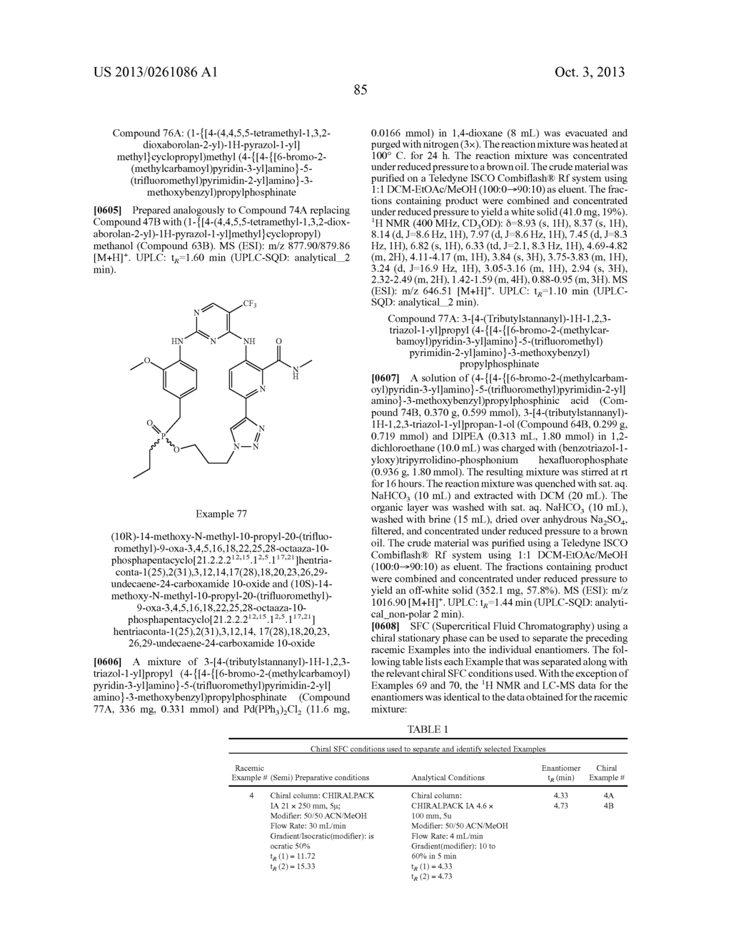 MACROCYCLIC KINASE INHIBITORS - diagram, schematic, and image 86