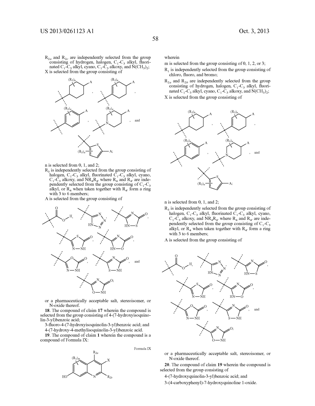 Novel Substituted Bicyclic Aromatic Compounds as S-Nitrosoglutathione     Reductase Inhibitors - diagram, schematic, and image 59