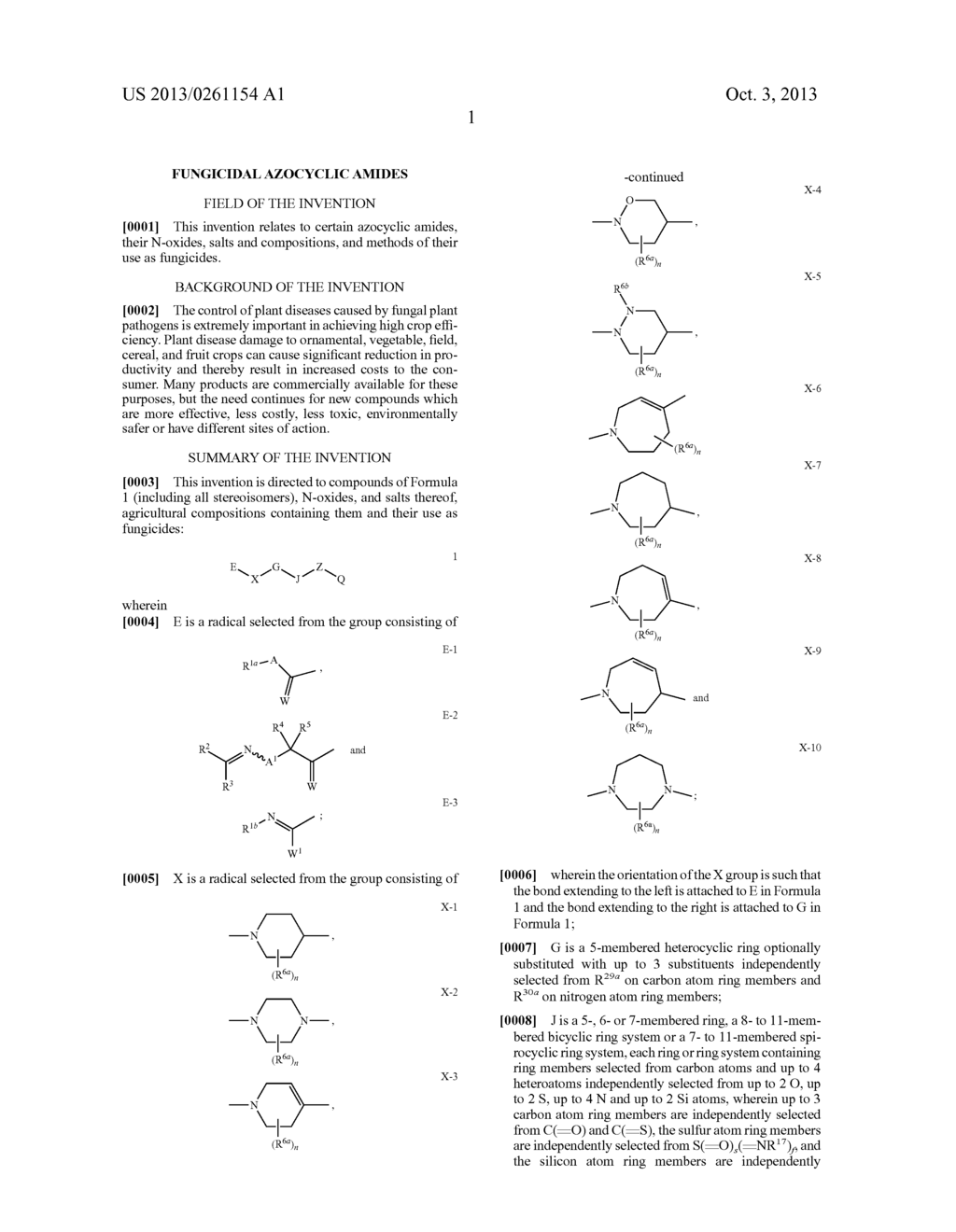 FUNGICIDAL AZOCYCLIC AMIDES - diagram, schematic, and image 02